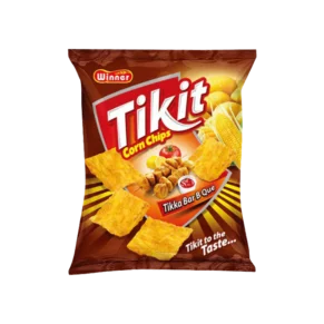 Tikit BBQ Chips - Crispy and spicy chicken-flavored chips available at StarlightMart.