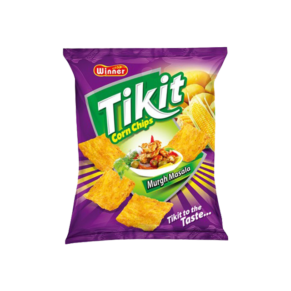 Tikit Murgh Masala Chips - Crispy and spicy chicken-flavored chips available at StarlightMart.