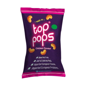 Top Pops Large Bag Chicken (Red) Pack - Delicious chicken-flavored snacks at StarlightMart